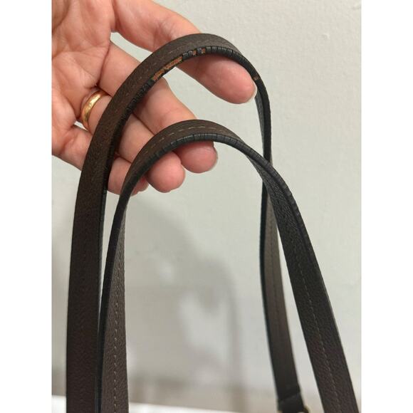 Louis Vuitton Embossed Leather Terre Monogram Empreinte Lumineuse PM Bag Brown - Picture 12 of 16